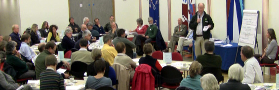 An event at which Cosmic spoke Get involved and 'Get Online'