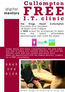 side1_A5_it_clinic small Come and see us in Cullompton