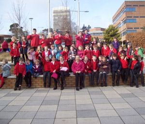 Exbourne pupils