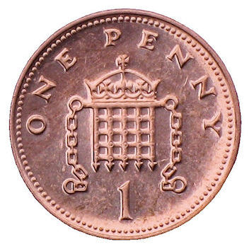 1p coin