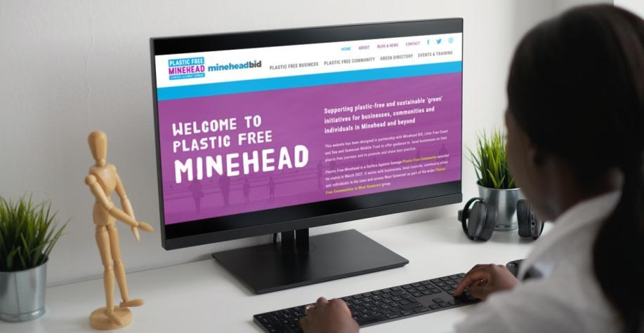 Plastic Free Minehead Website Design