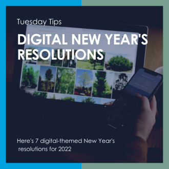 TipTuesday - Digital New Year's Resolutions
