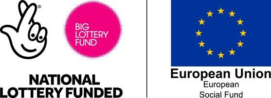 ESF and Lottery logo