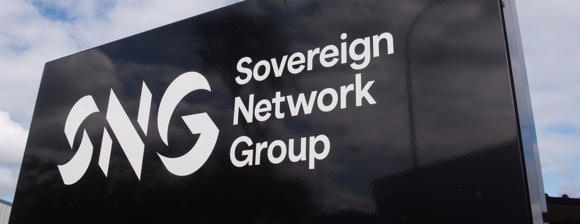 Sovereign Network Group Homes Billboard sign